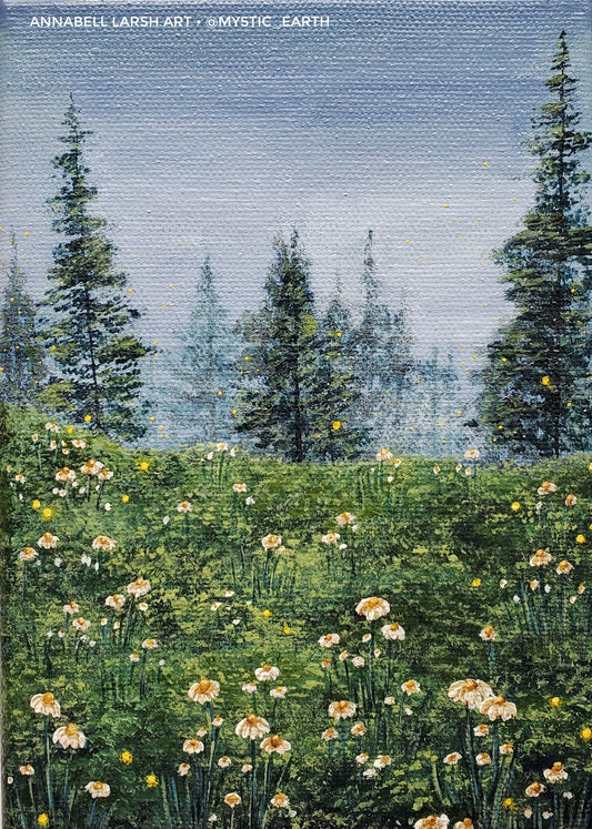 Foggy Tree Tops Prints