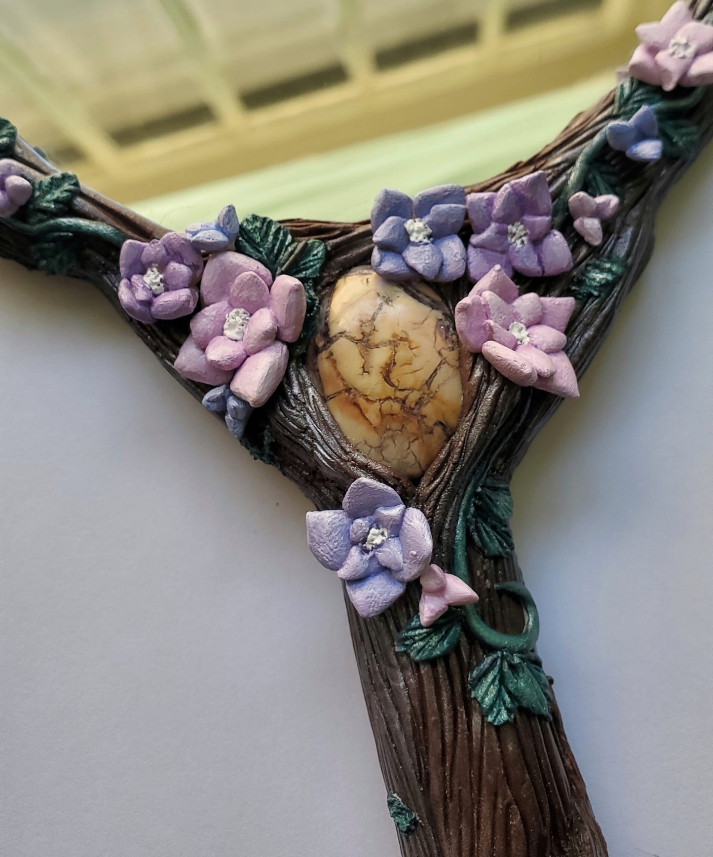 Spirit Quartz Crystal Magic Mirror (Sculpture)