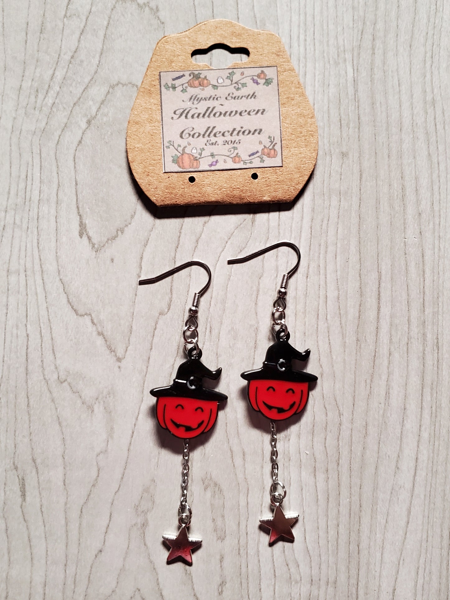Witch Jackolantern Earrings