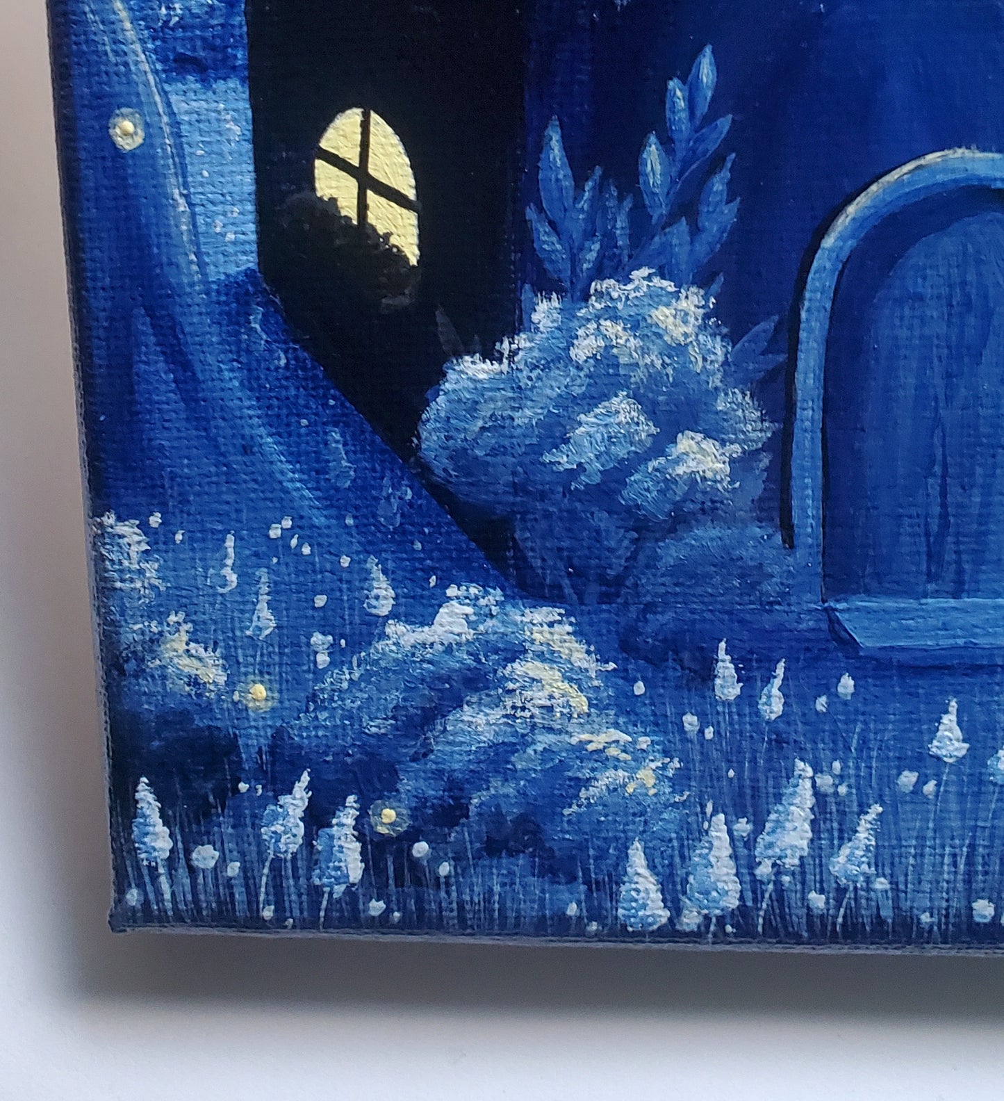 Witch Cottage Painting