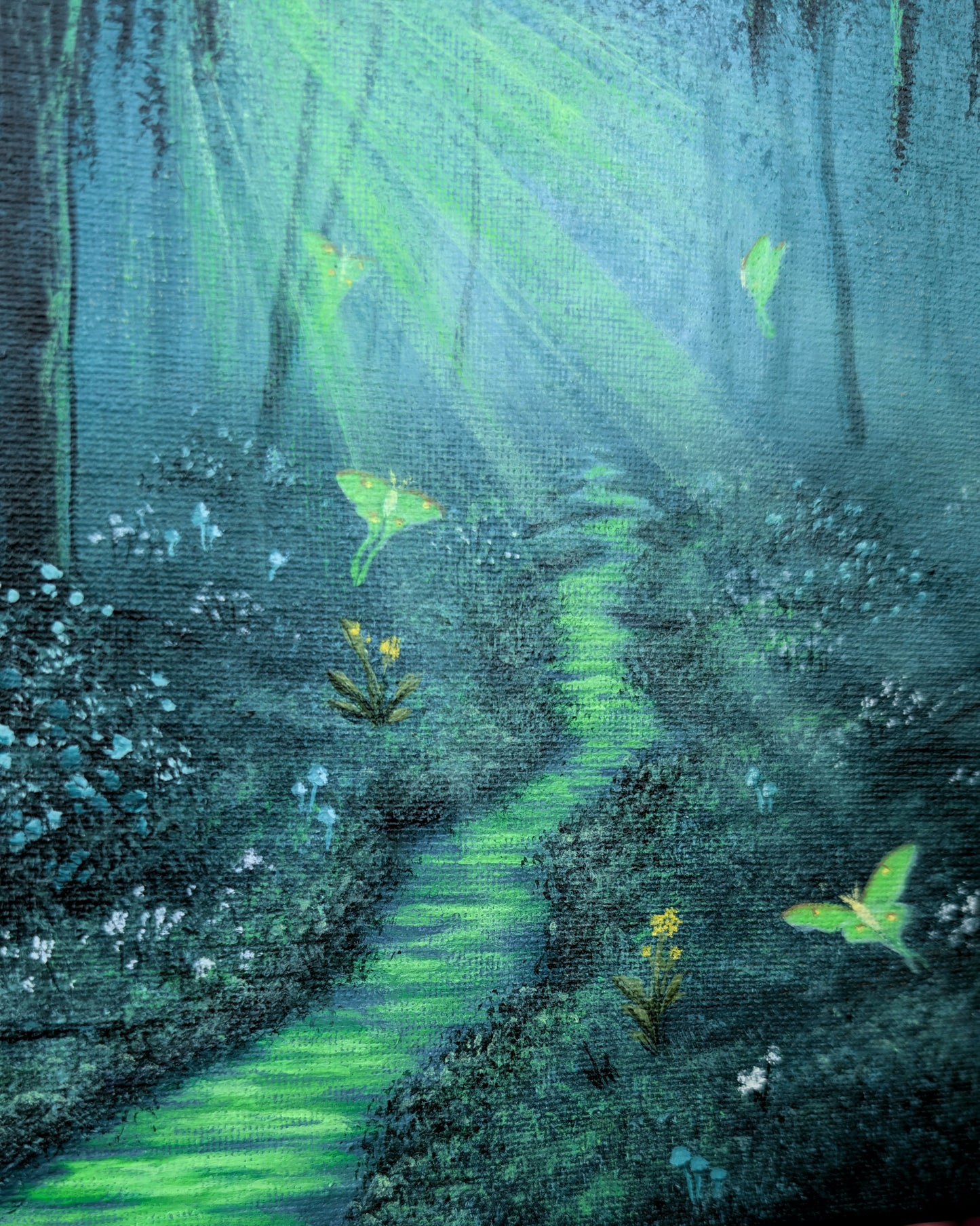 "Return to the Light" 8"x10" Painting
