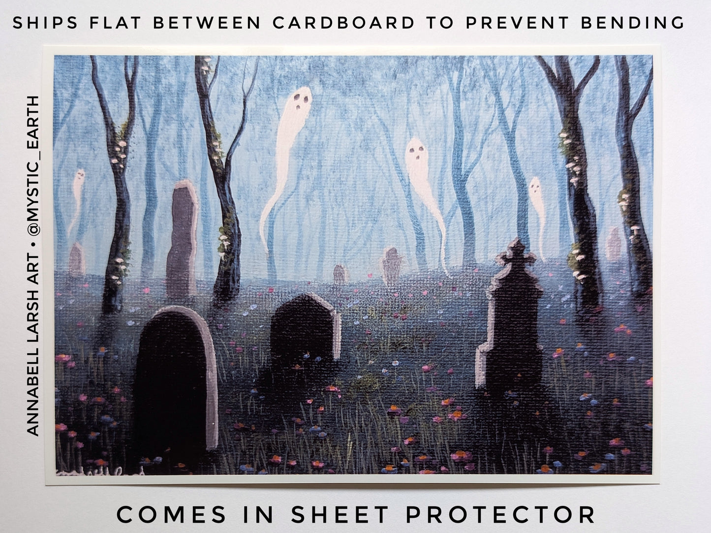 Ghost Cemetery Prints