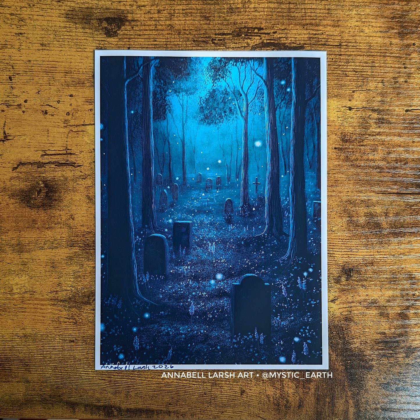 The Twilight Cemetery Prints