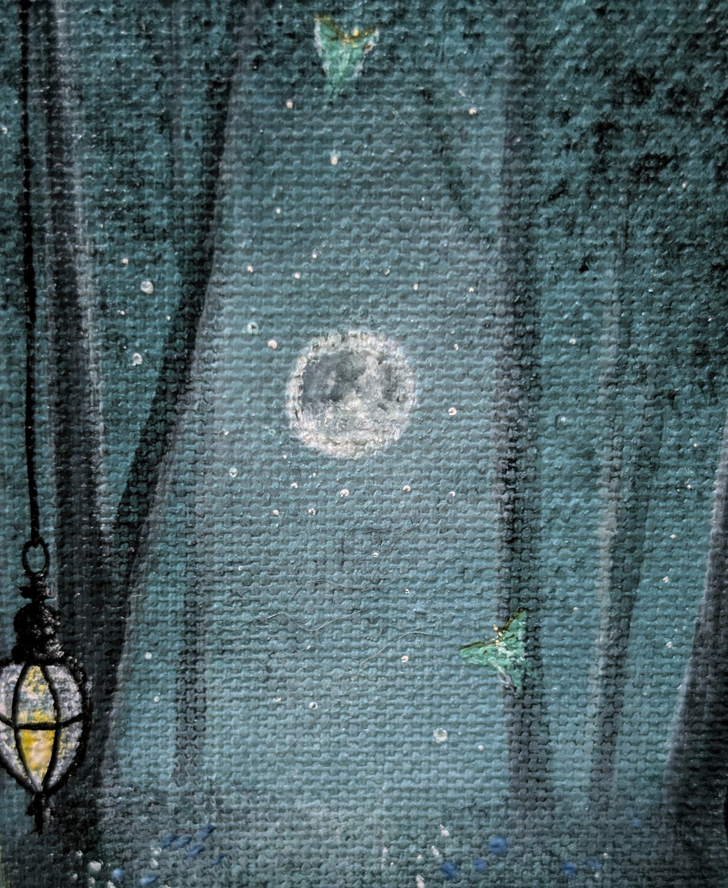 The Night Watch 6"x6" Painting