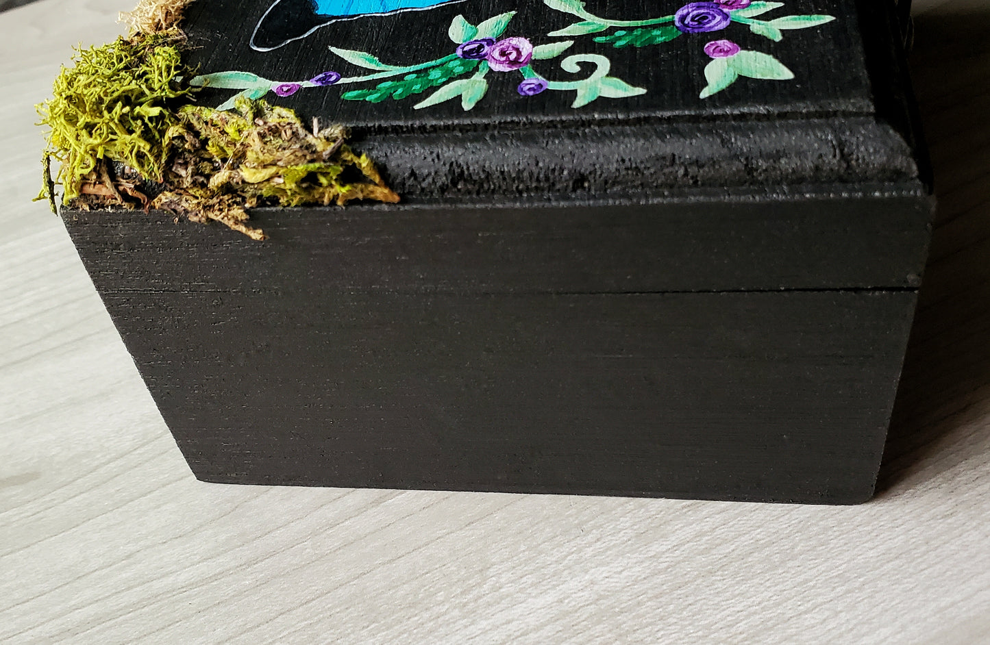Blue Morpho Butterfly Hidden Gem Box
