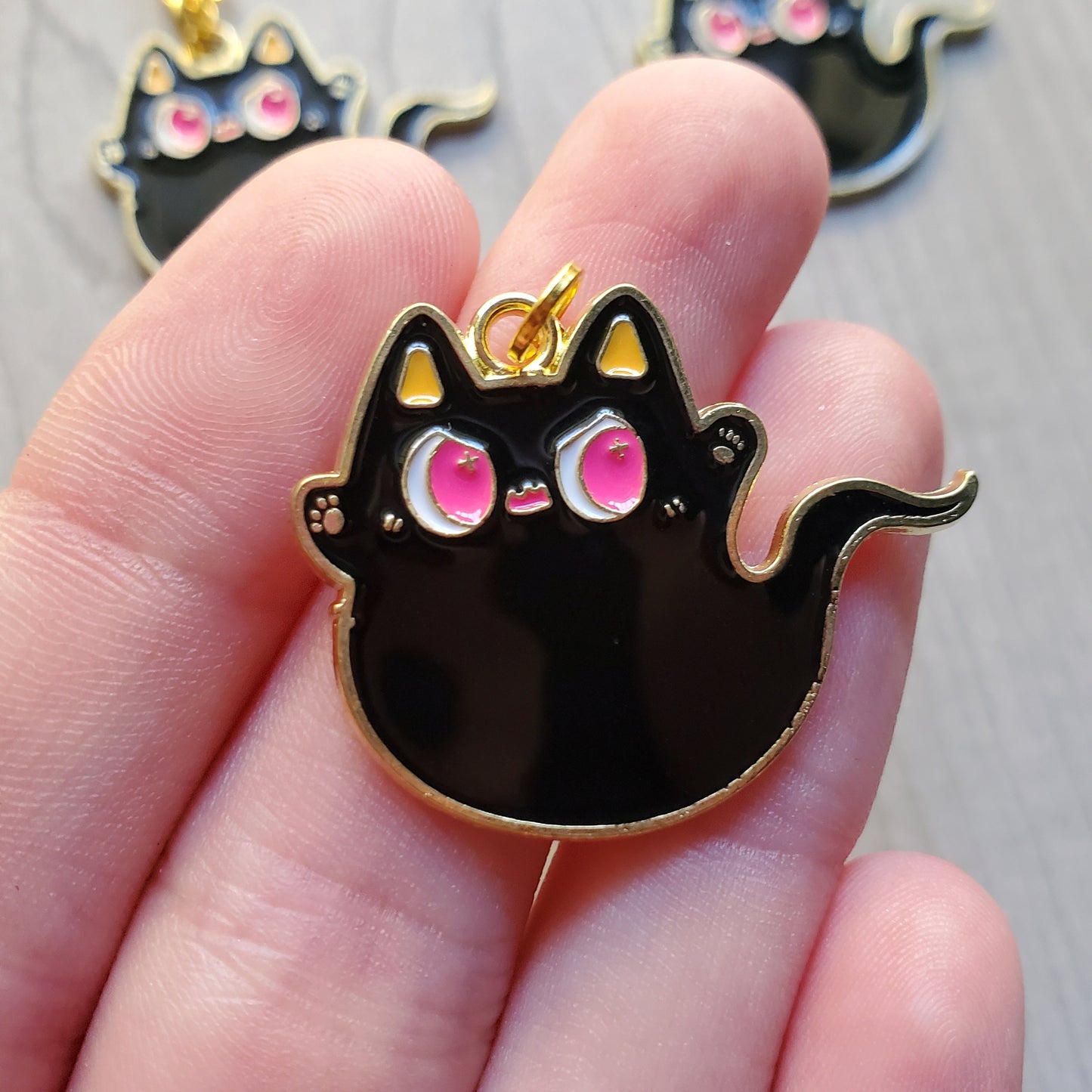 Ghost Kitty Necklaces