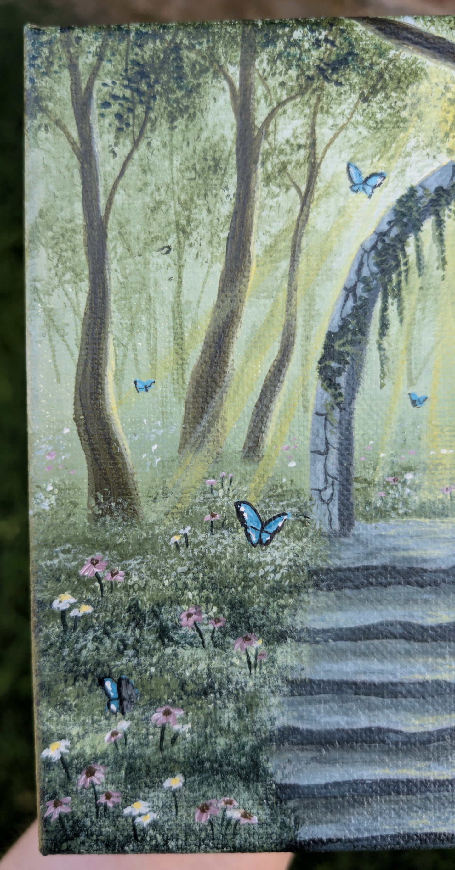 The Portal 6"x6" Painting