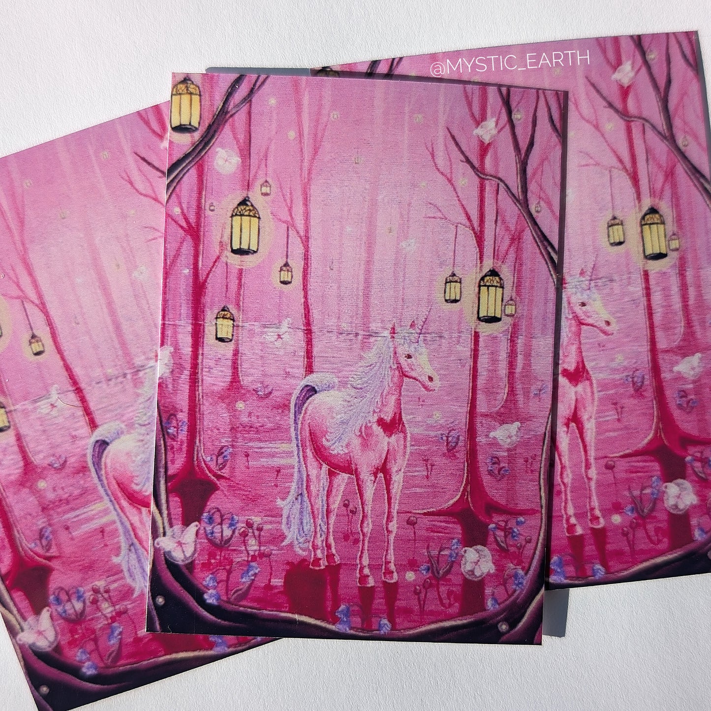 Unicorn Stickers 3"x2"