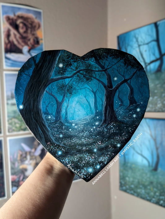 The Whispering Forest 8" Painting