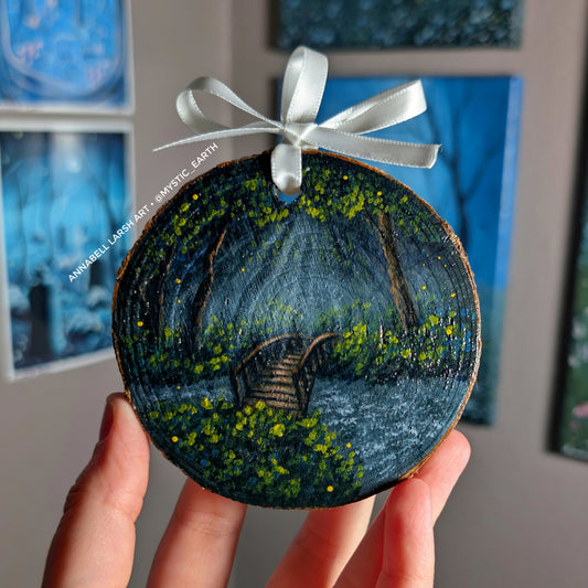 Into the Woods Mini Portal Painting