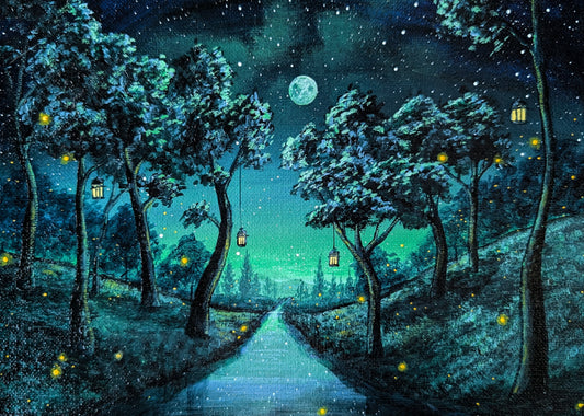 Forest of Lanterns Prints