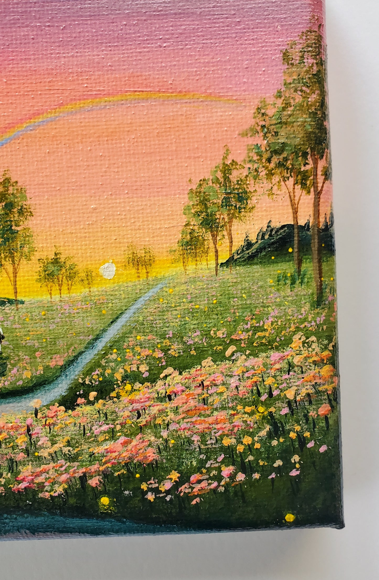 Wildflower Grazing Painting