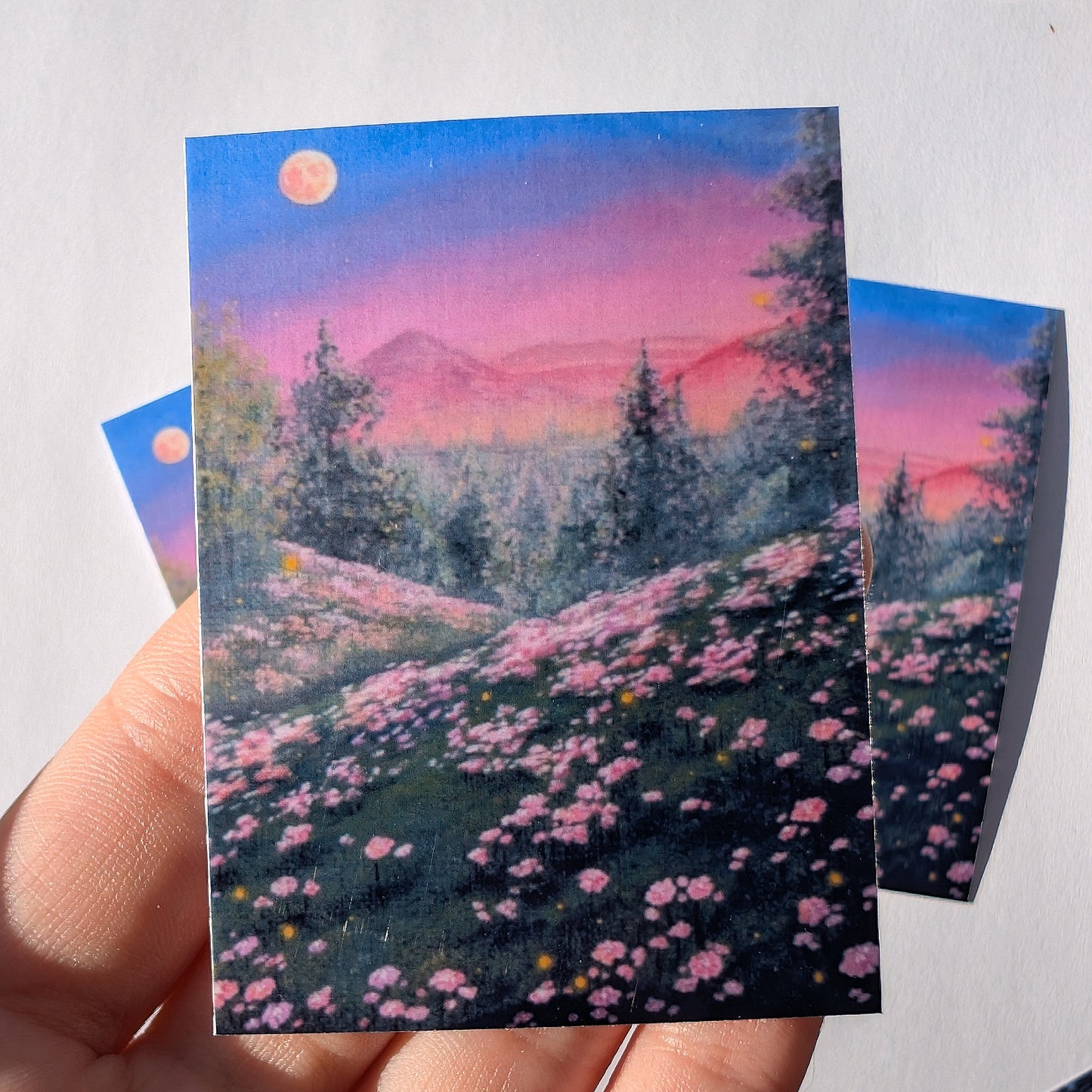 Into the Forest Stickers 3"x2"