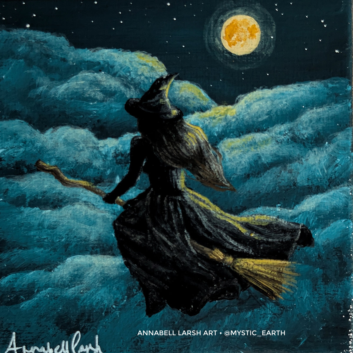 The Witch Takes Flight Prints