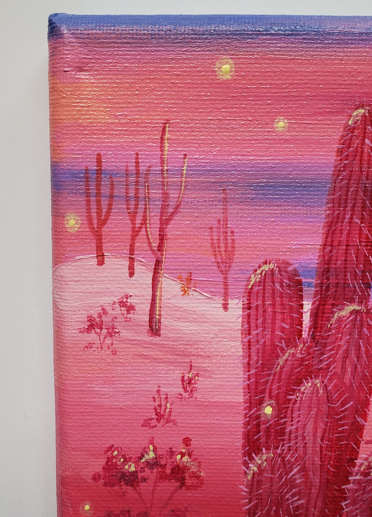 Firefly Desert Painting