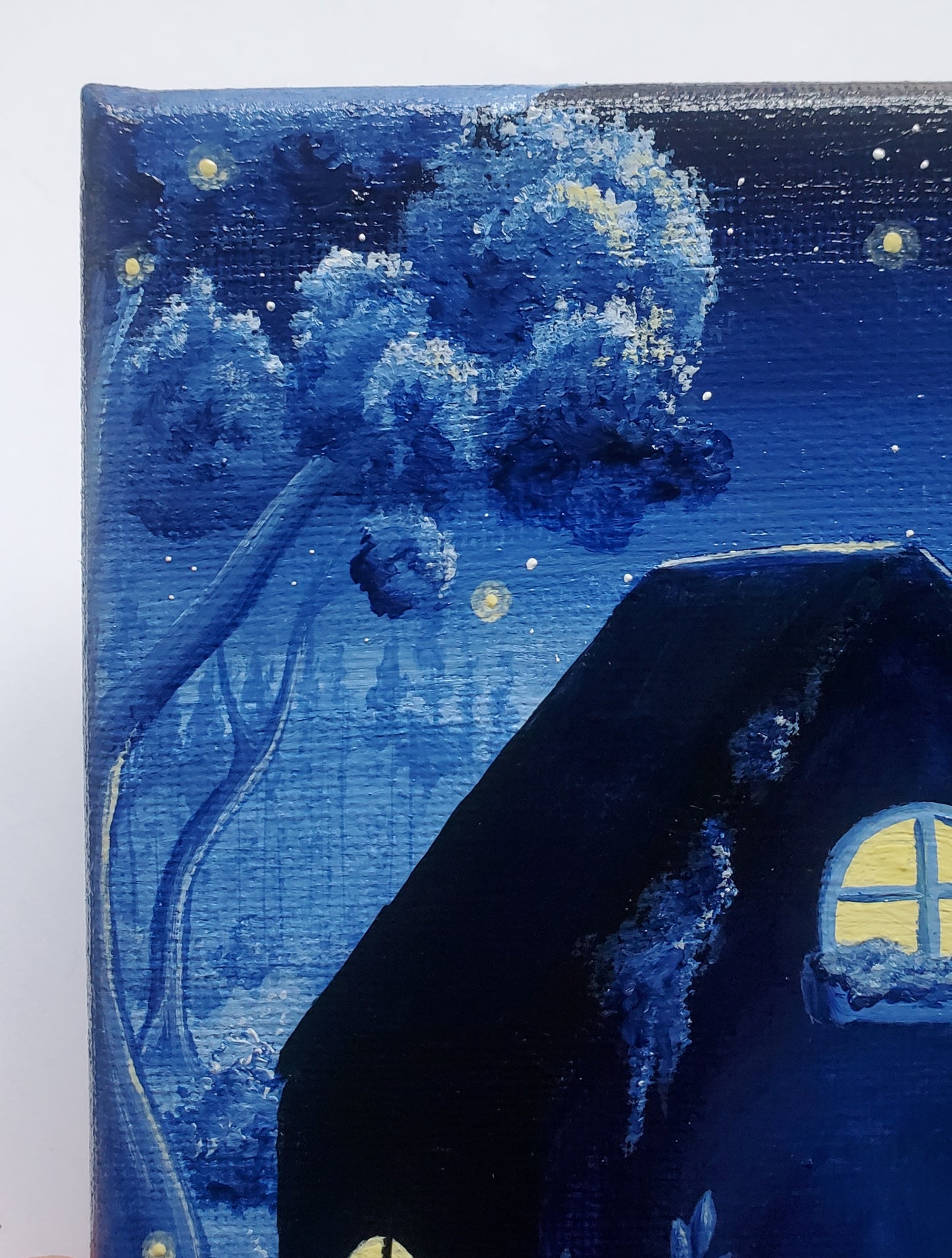 Witch Cottage Painting