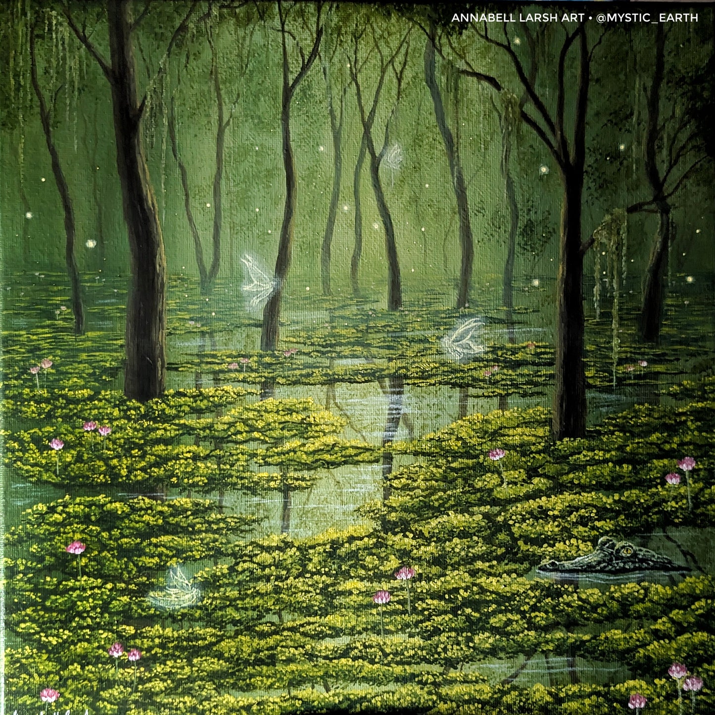 Fairies in the Swamp Prints