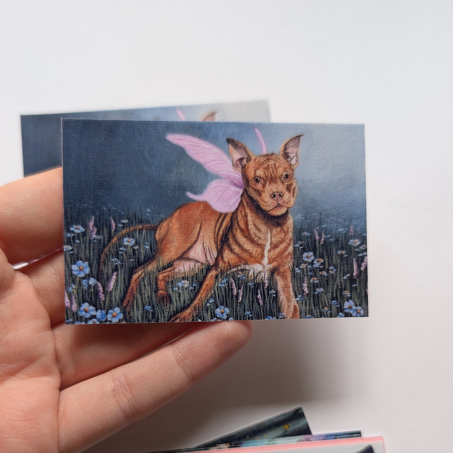 The Pittie Fairy Stickers 3"x2"