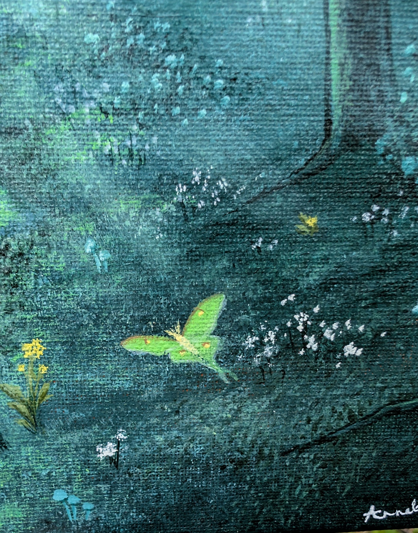 "Return to the Light" 8"x10" Painting