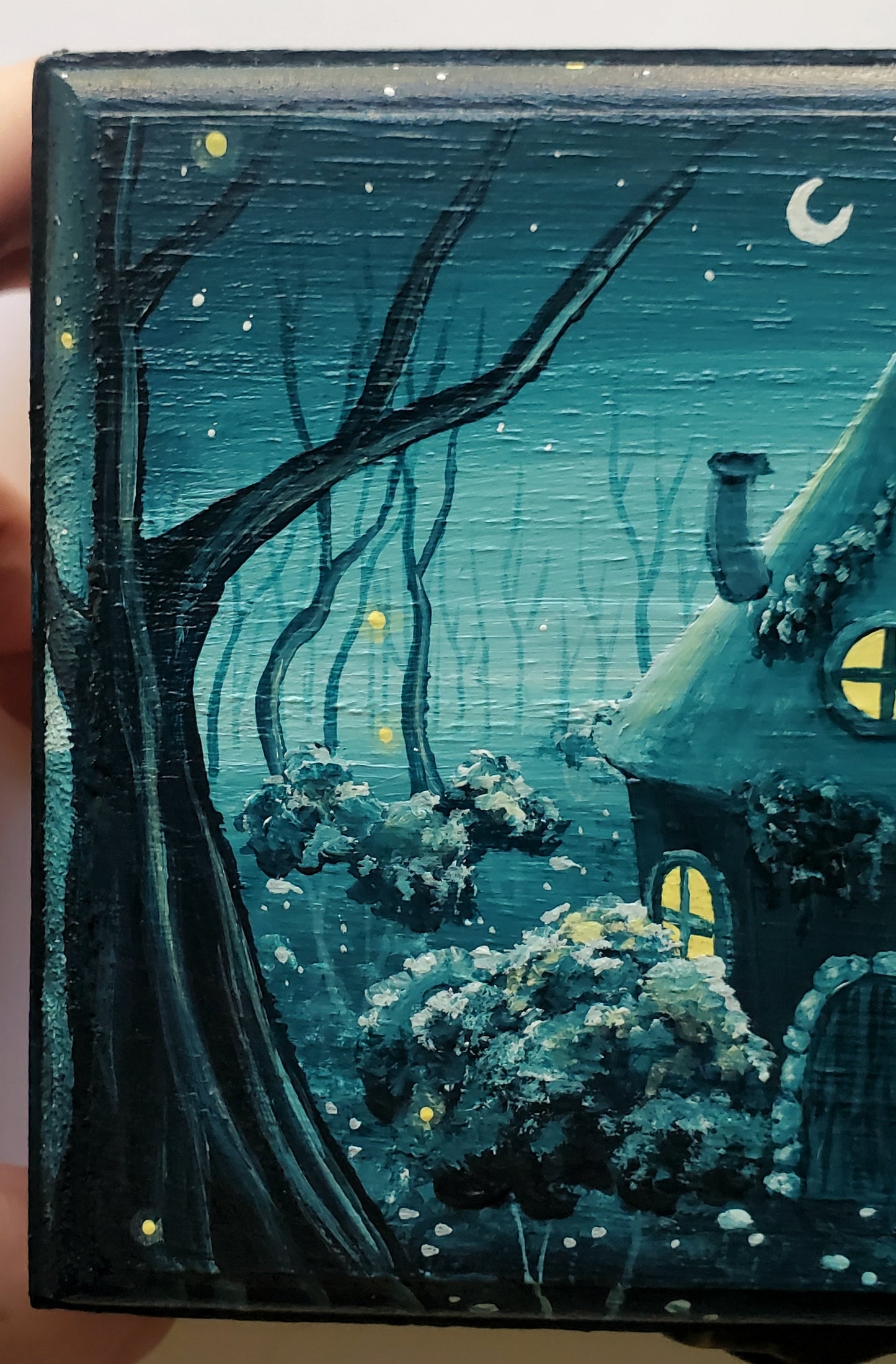Fairy Cottage Wood Box