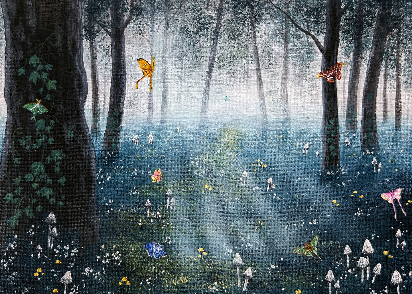 "Metamorphosis" 8"x10" Painting