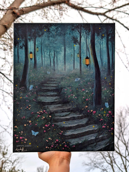 "Going Home" 11"x14" Painting