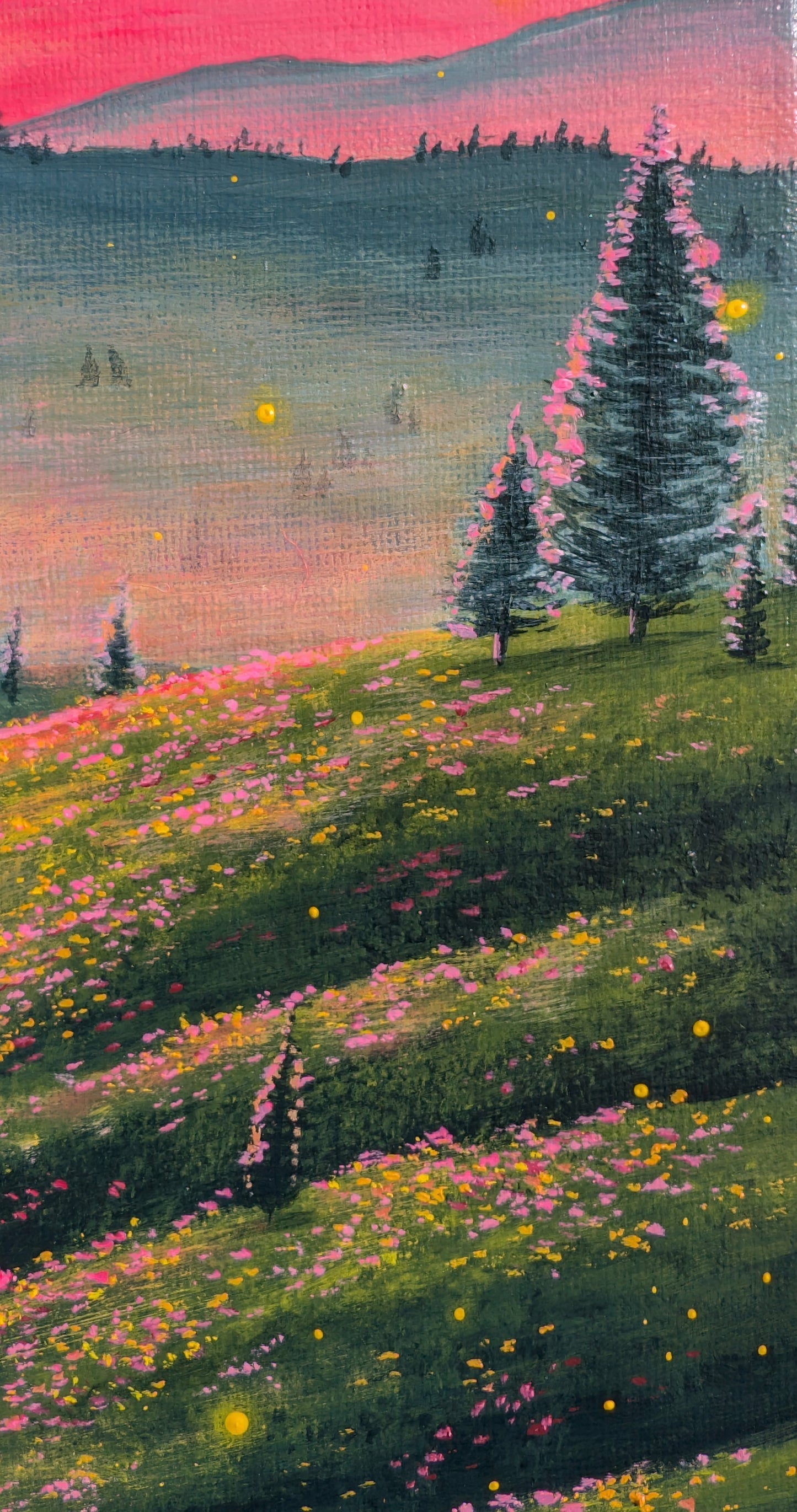 Daydreaming 11"x14" Painting