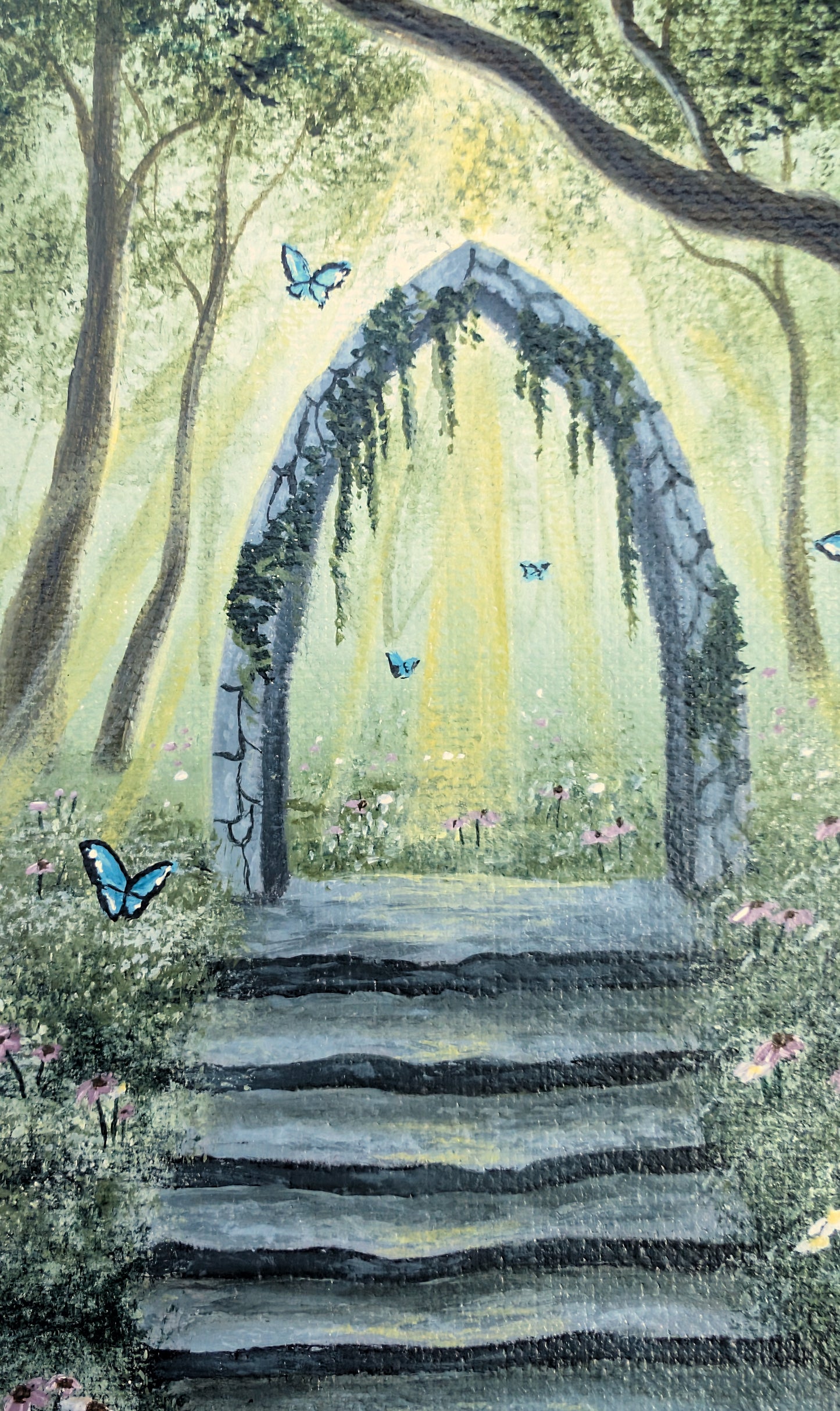 The Portal 6"x6" Painting
