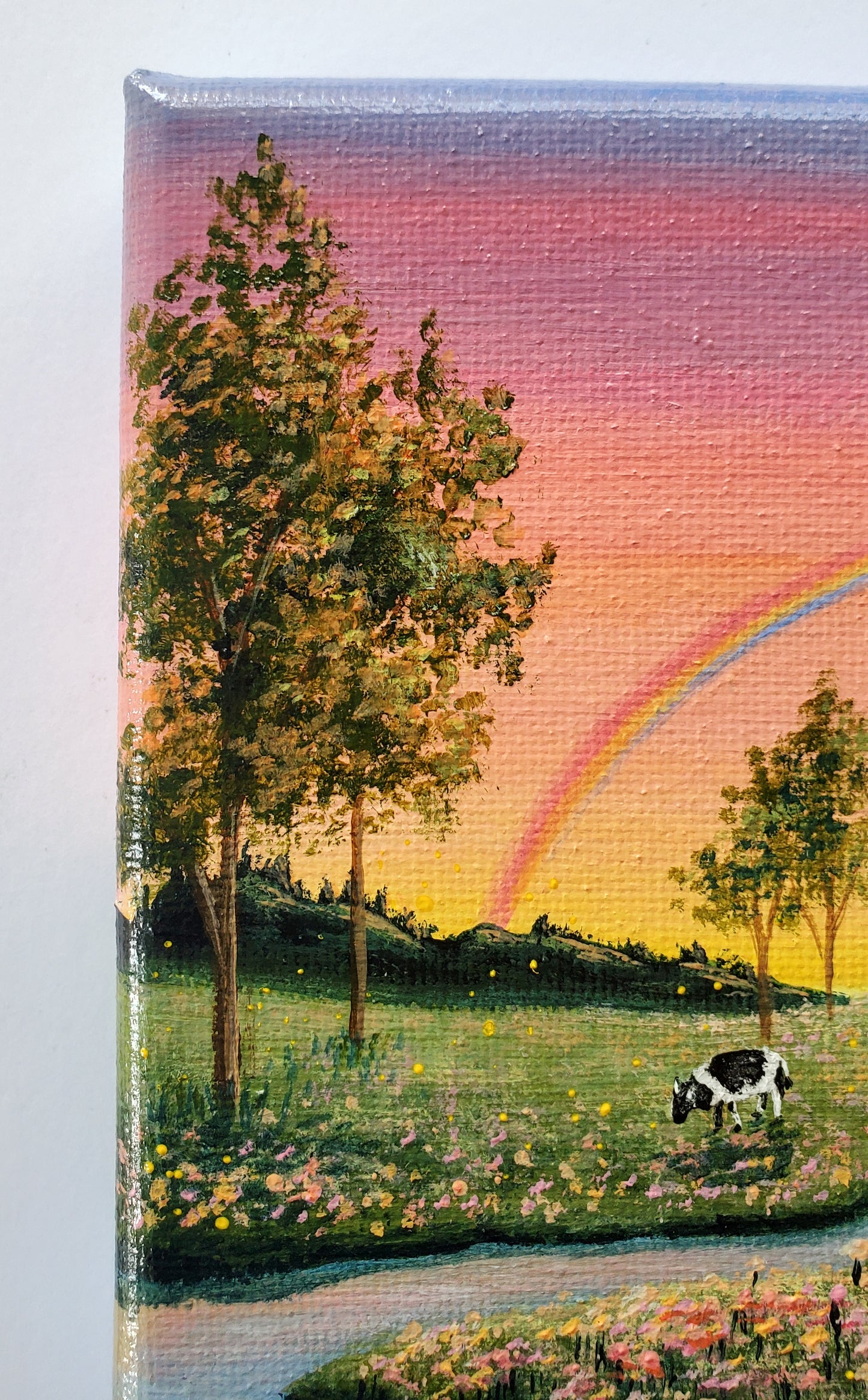 Wildflower Grazing Painting