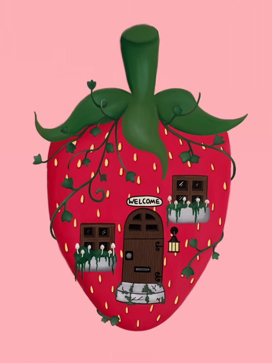 Strawberry House Prints