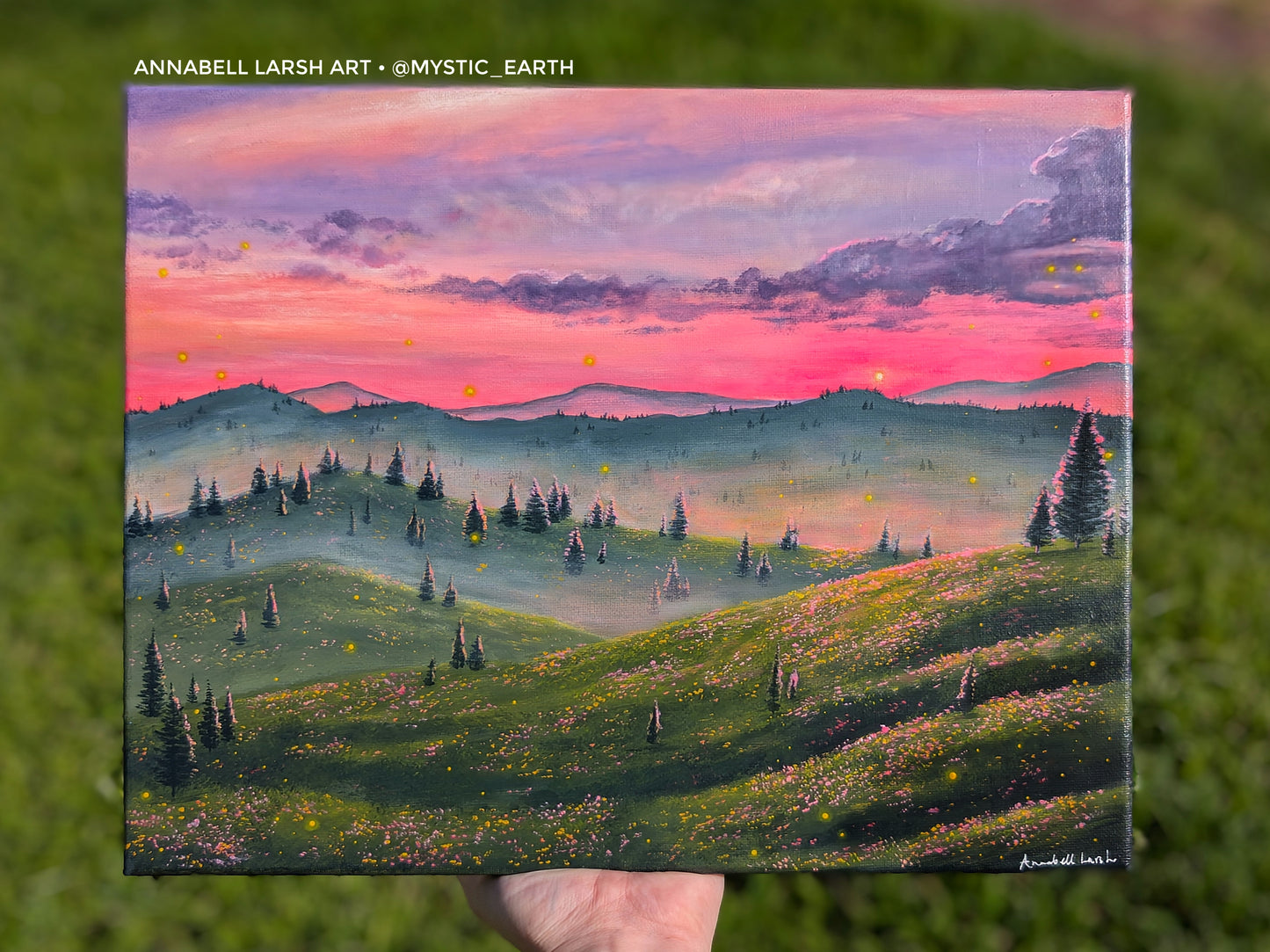 Daydreaming 11"x14" Painting