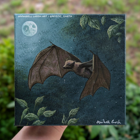 Nocturnal 6"x6" Painting
