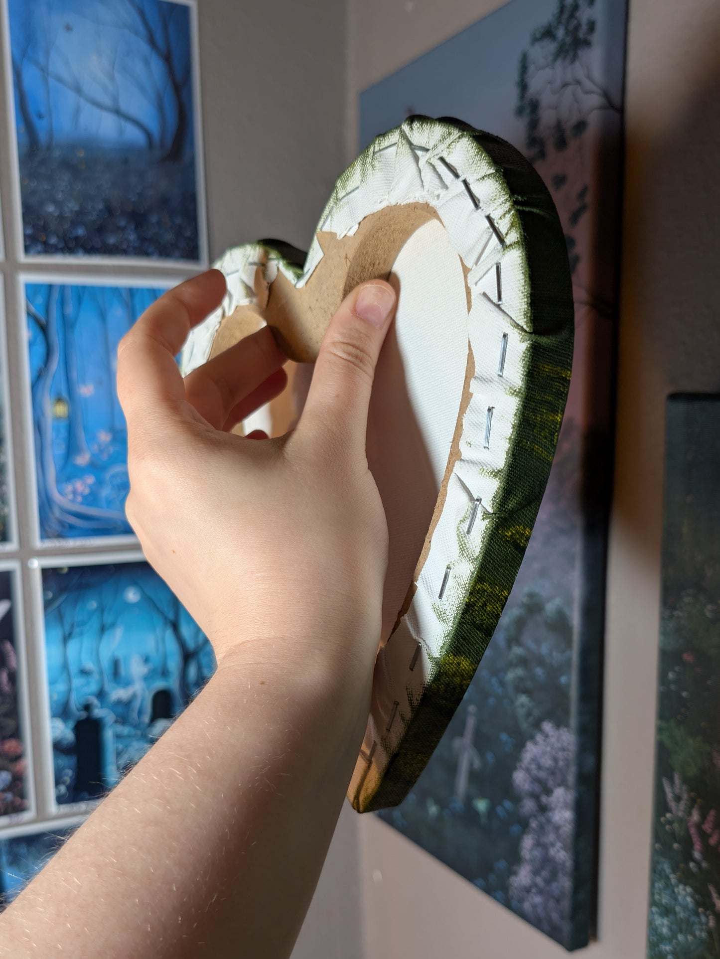 In the Heart of the Swamp 8" Painting