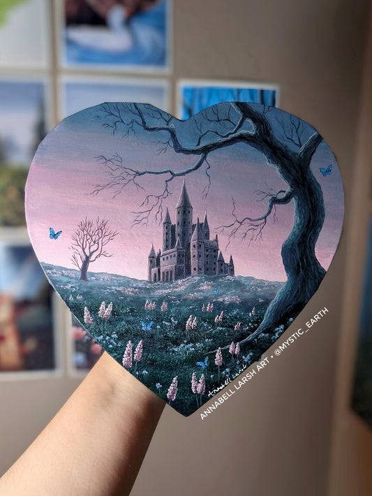 The Rosewood Castle 8" Painting