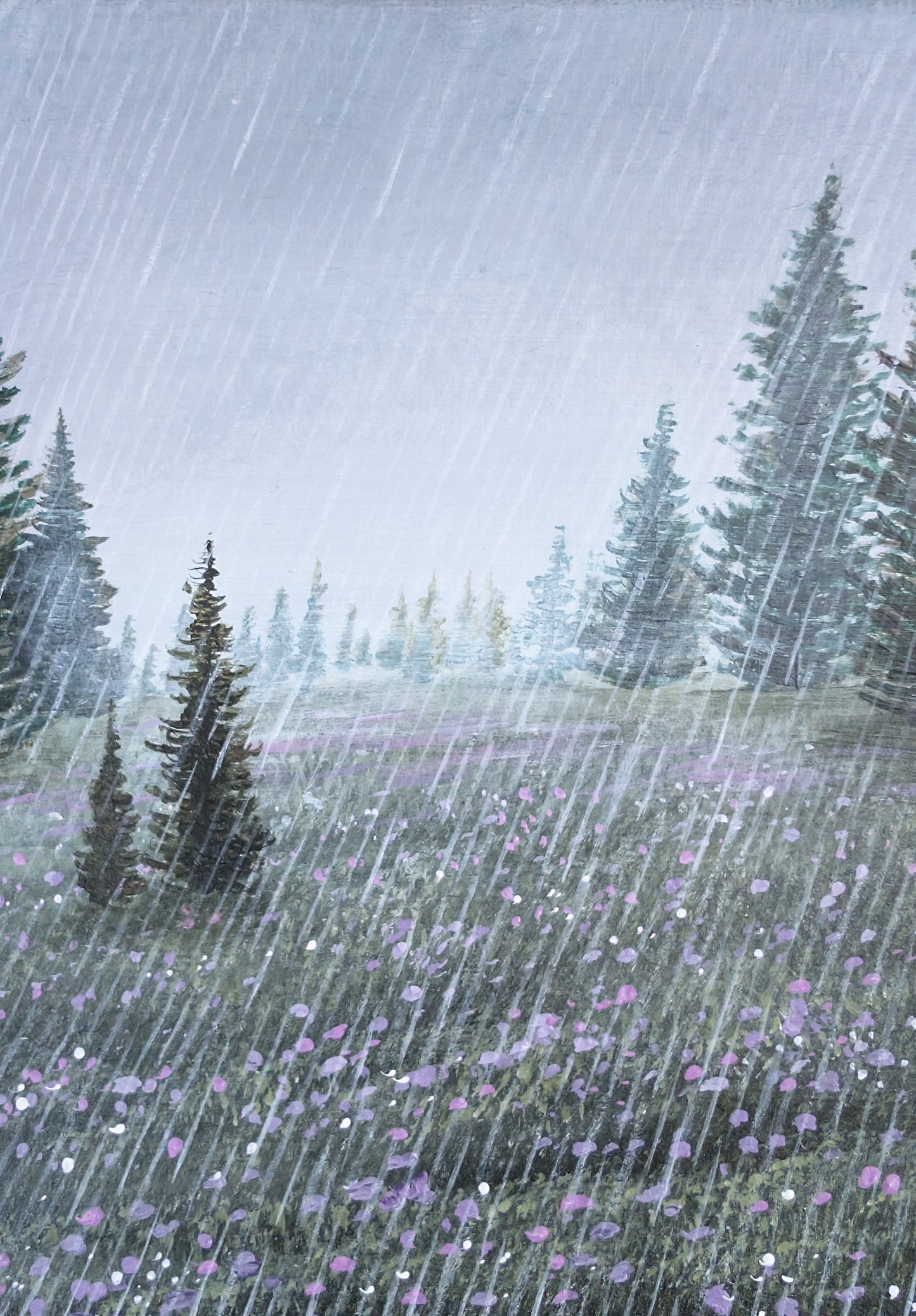 Tranquil 6"x6" Painting