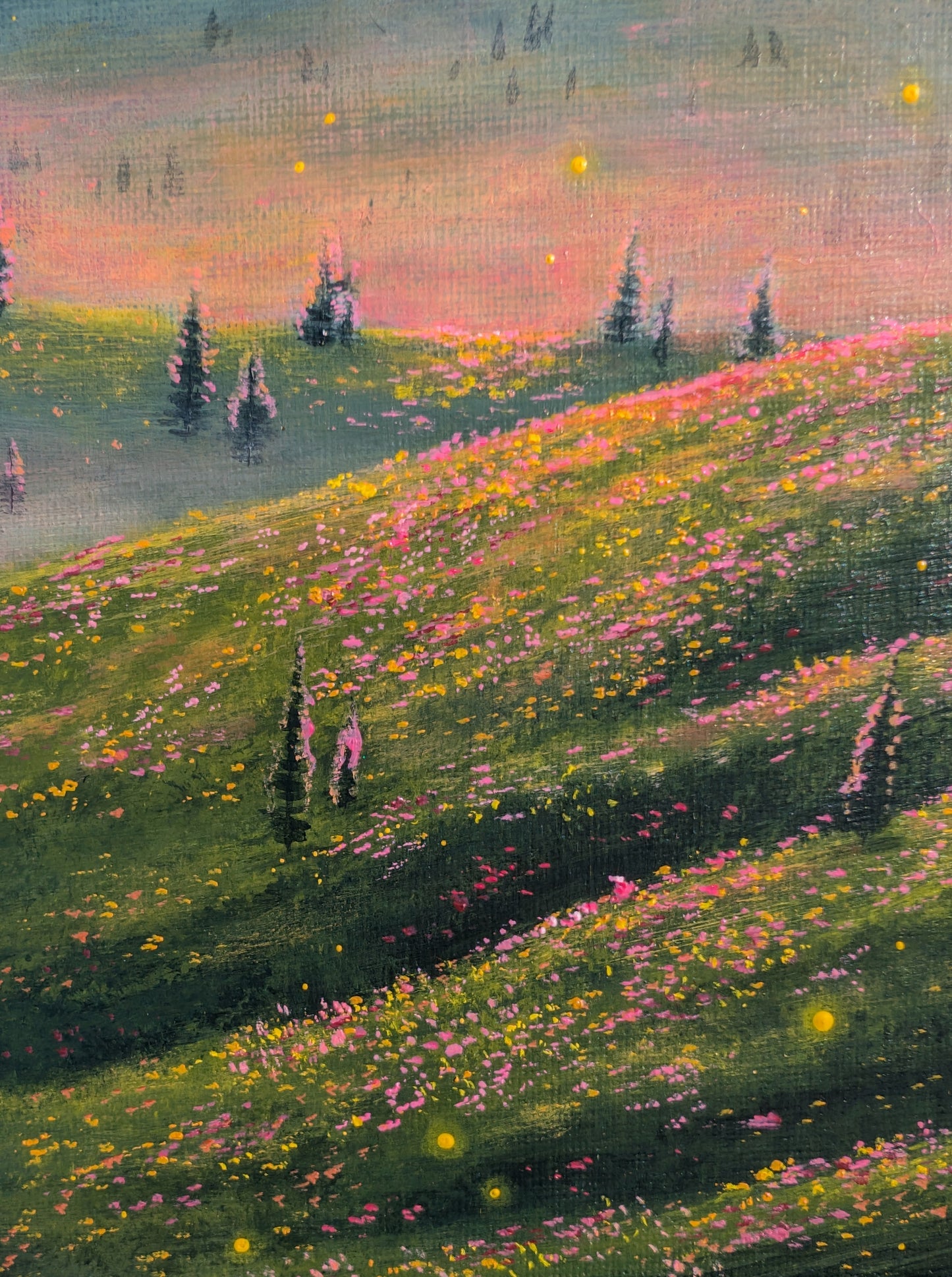 Daydreaming 11"x14" Painting