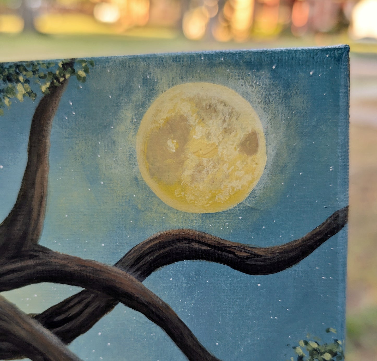 The Headless Horseman 9"x12" Painting