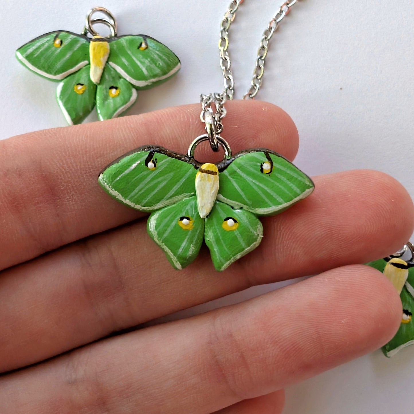 Luna Moth Earrings