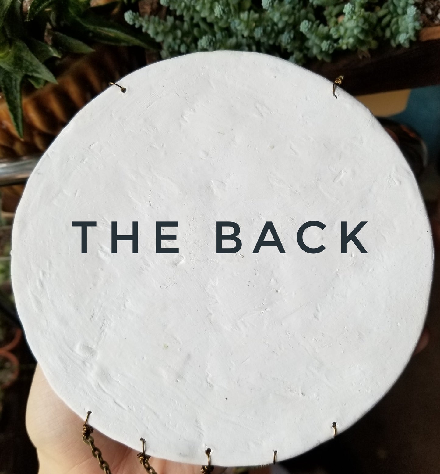 Small Full Moon Wall Hanging With Smokey Quartz Crystals ~ Made to Order