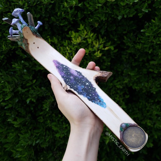Cosmic Shroom Incense Burner