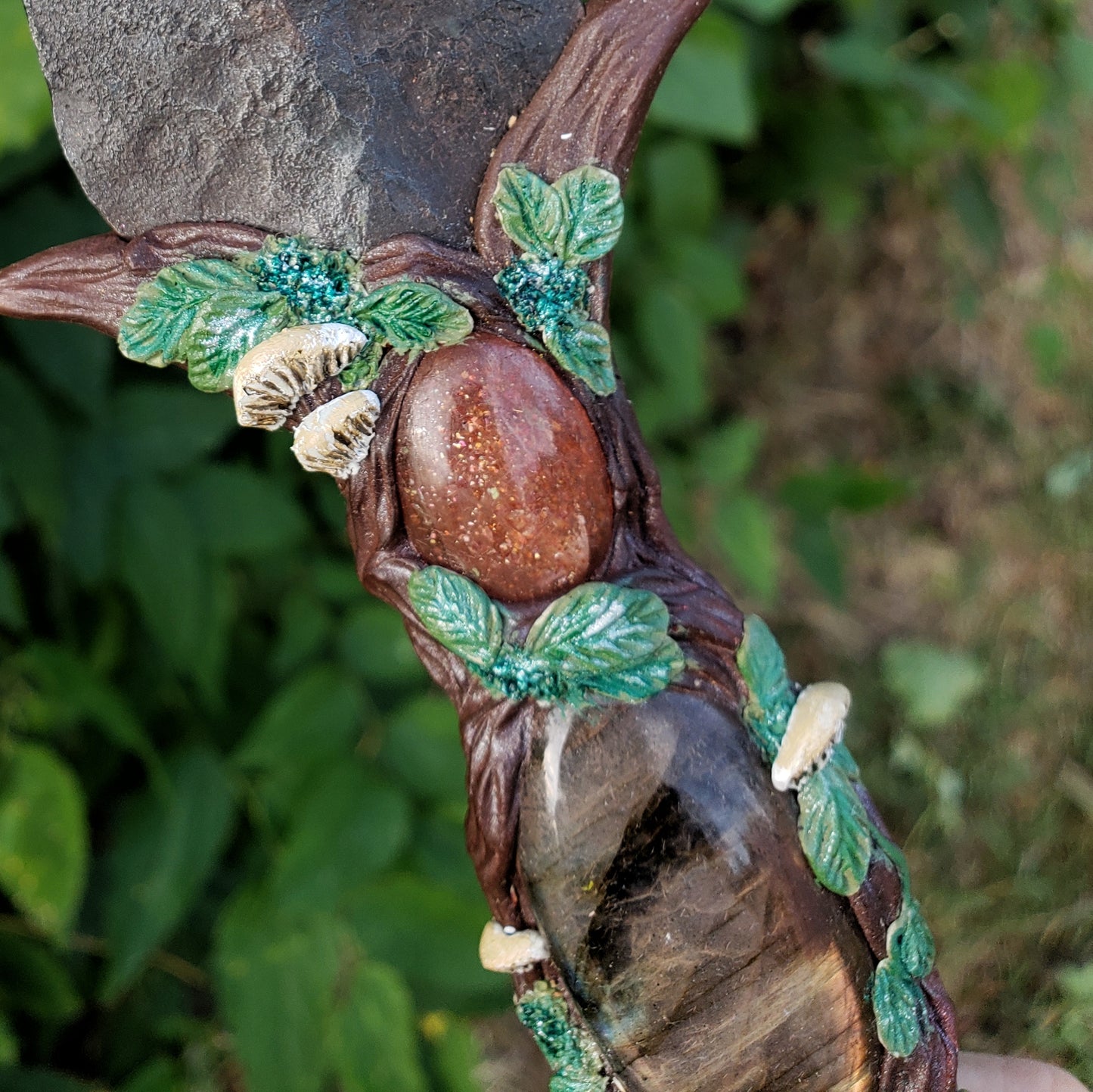 Fire Elemental Athame ~ Mystic Earth x Volundr Forge