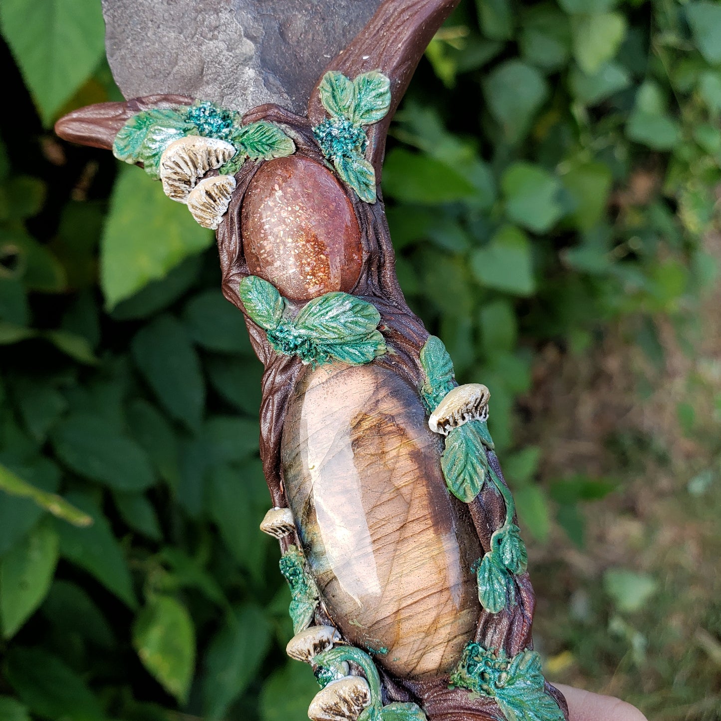 Fire Elemental Athame ~ Mystic Earth x Volundr Forge