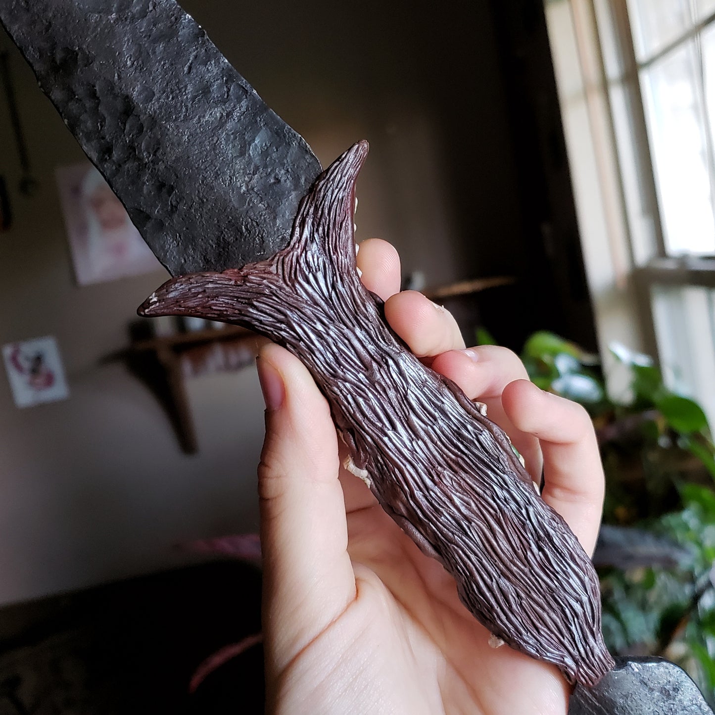 Fire Elemental Athame ~ Mystic Earth x Volundr Forge