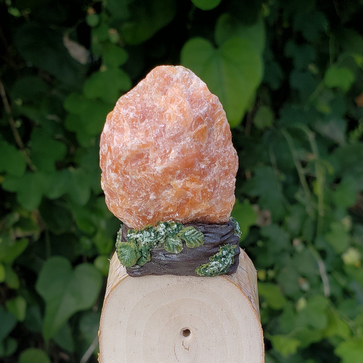 Floral Full Moon Incense Burner