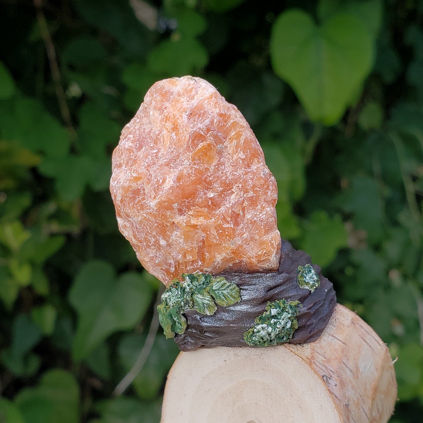 Floral Full Moon Incense Burner