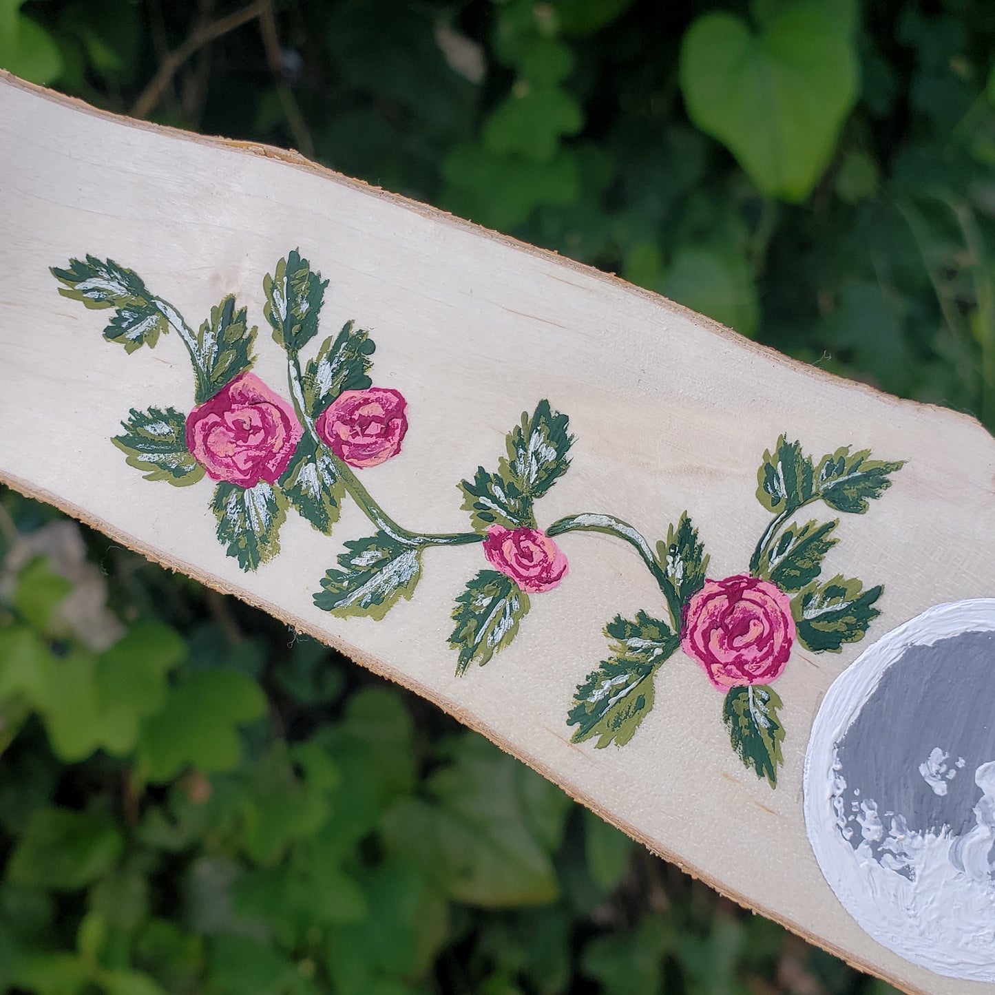 Floral Full Moon Incense Burner