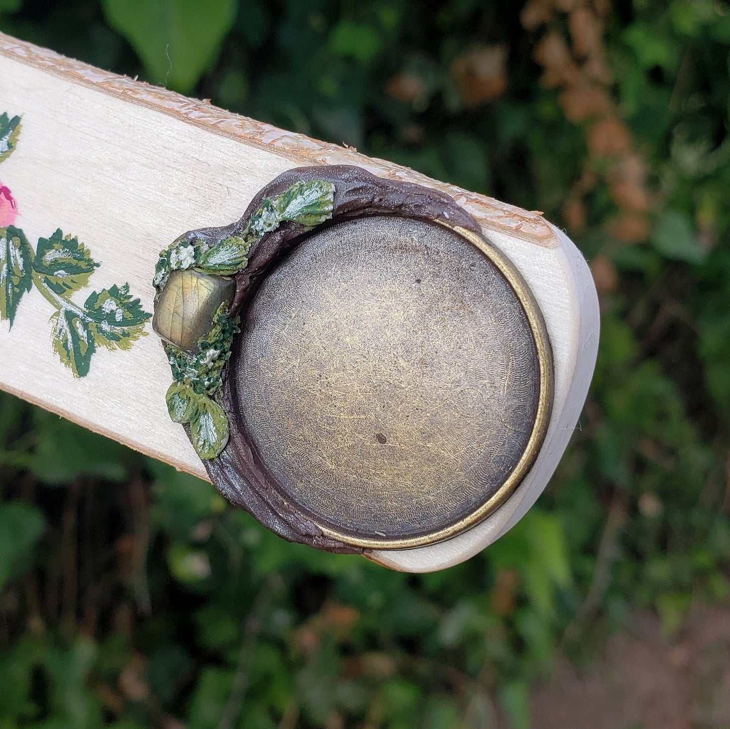 Floral Full Moon Incense Burner