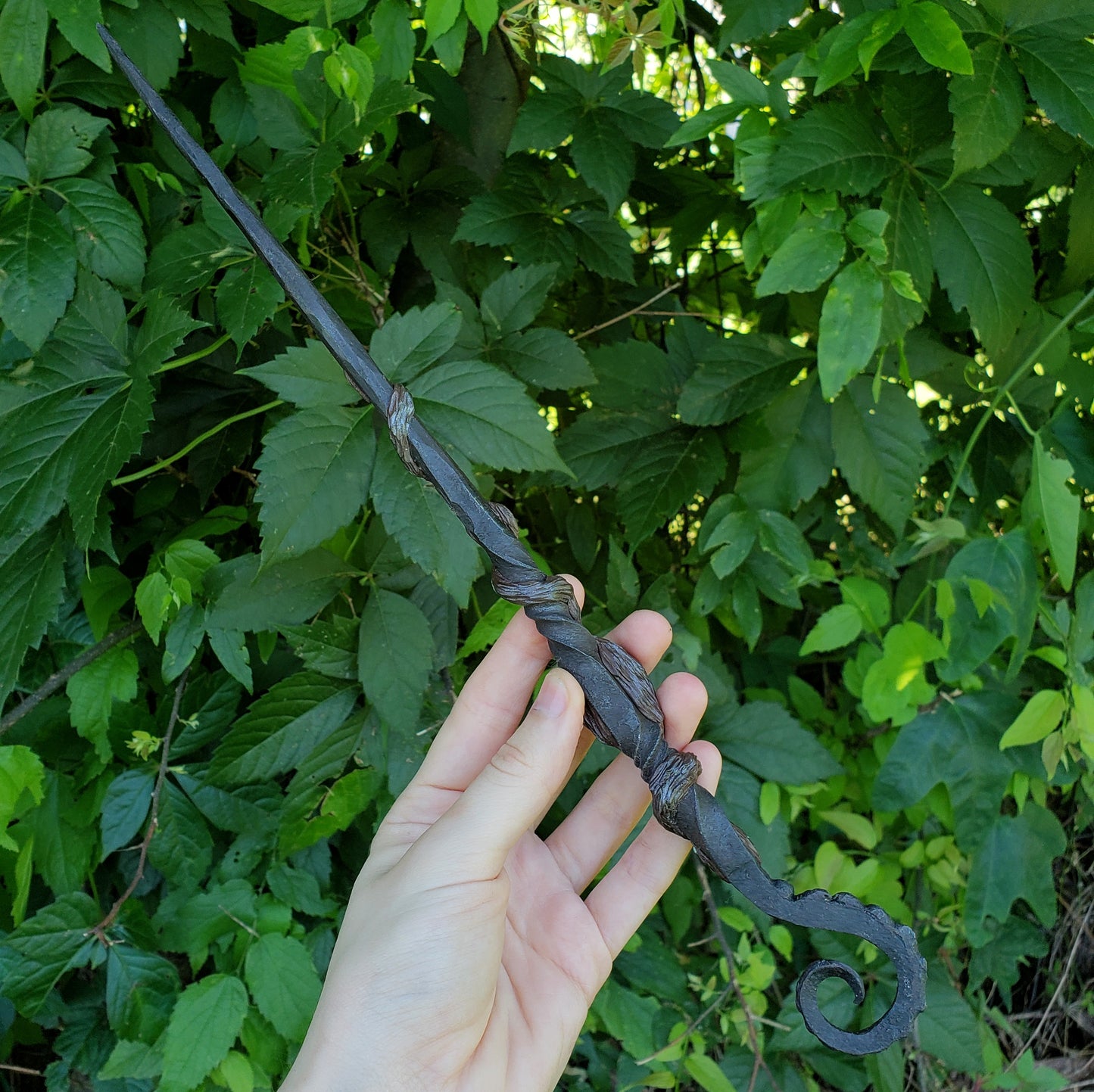Moon Goddess Crystal Wand ~ Mystic Earth x Volundr Forge