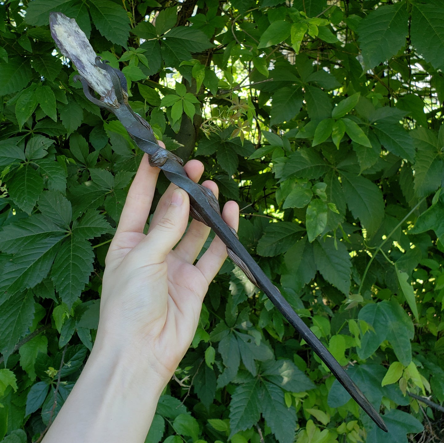 Crystal Wand ~ Mystic Earth x Volundr Forge