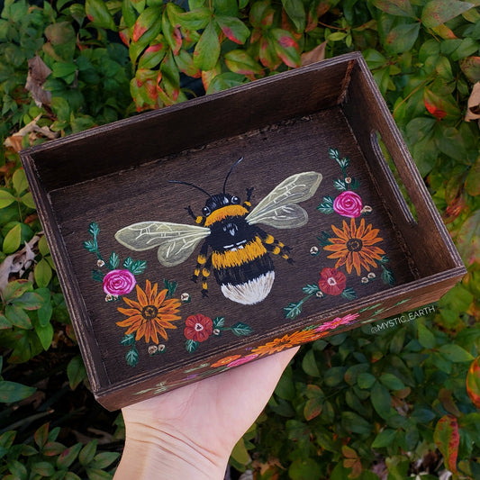 Reserved for Marilu: Bumblebee Tray